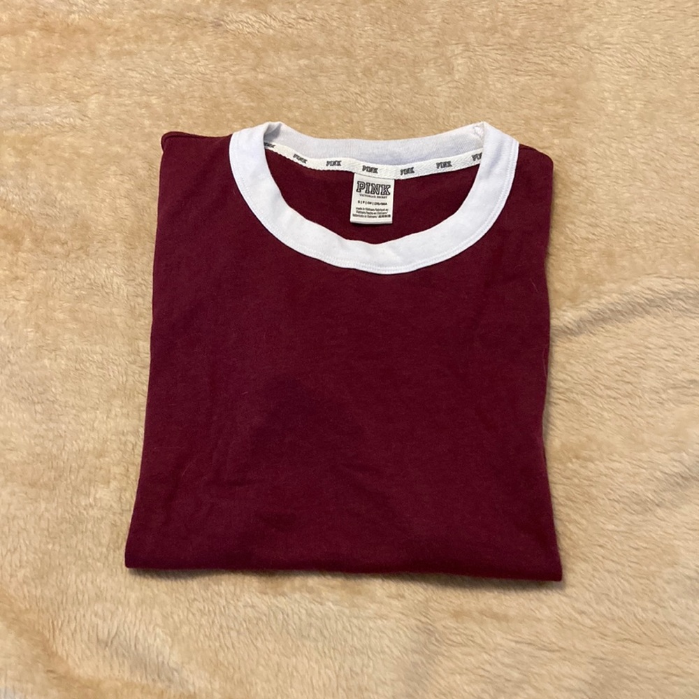 PINK baseball tee